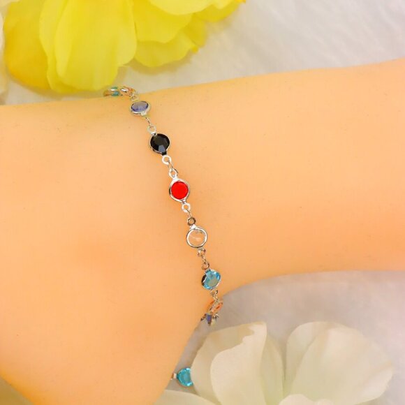 Minimalist Anklet, Sleek & Modern Design, Women’s Fashion, YC110440-A - Picture 8 of 10